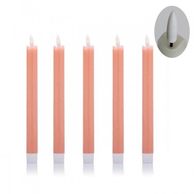 New design  battery operated church taper led candles