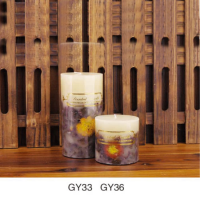 Wholesale  Pillar Scented  massage candles