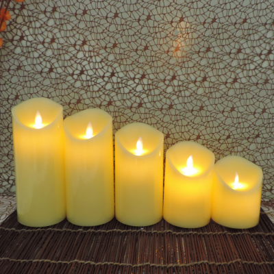 Cheap LED candle set with remote